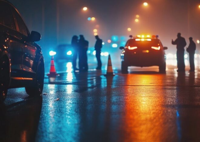OUI Pola Mengemudi Petugas Mencari sebagai Tanda Keracunan